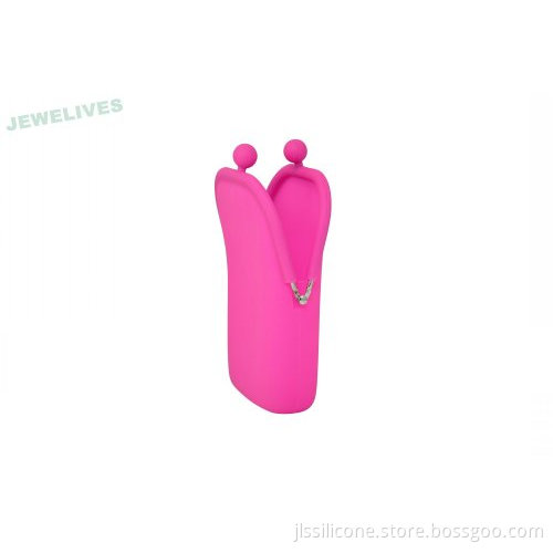 Promotional Silicone Coin Bag In Candy Color 